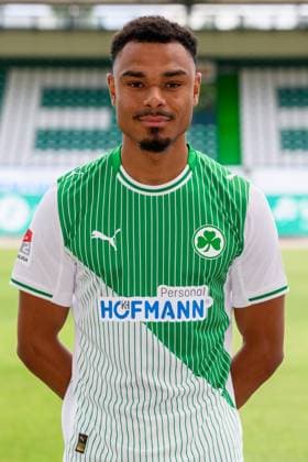 10 07 2025 SpVgg Greuther Fürth Kleeblatt Spielvereinigung 2 BL Soccer Bundesliga Season 2025 2026 Photo appointment Portrait appointment Presentation Press appointment Single photo Single photo Portrait Portrait Headshot Sacha Banse Bansé 6, SpVgg Greuther Fürth
