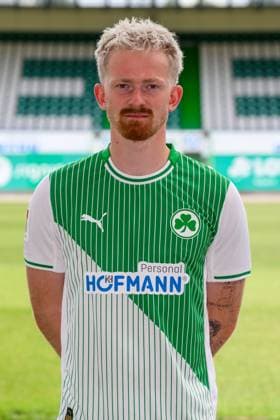 10 07 2025 SpVgg Greuther Fürth Kleeblatt Spielvereinigung 2 BL Soccer Bundesliga Season 2025 2026 Photo appointment Portrait appointment Presentation Press appointment Single photo Single photo Portrait Portrait Headshot Jomaine Consbruch 14, SpVgg Greuther Fürth