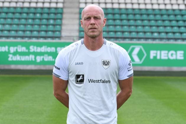 SC Preußen Münster 2 BL, portrait date 2025 2026 Andre Poggenborg Goalkeeper coach Münster SC Preußen Münster 2 BL, portrait date 2025 2026 xRx