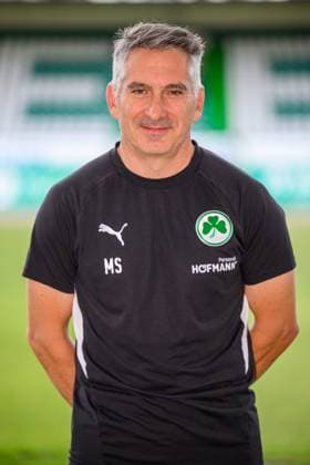 10 07 2025 SpVgg Greuther Fürth Kleeblatt Spielvereinigung 2 BL Soccer Bundesliga Season 2025 2026 Photo appointment Portrait appointment Presentation Press appointment Single photo Single photo Portrait Portrait Headshot Michael Schleinkofer Athletics Coach SpVgg Greuther Fürth