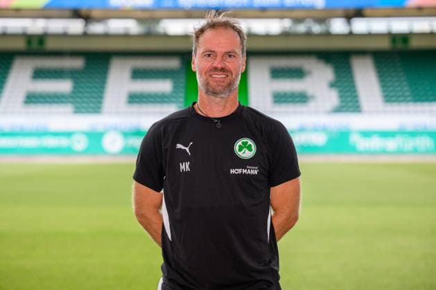 10 07 2025 SpVgg Greuther Fürth Kleeblatt Spielvereinigung 2 BL Soccer Bundesliga Season 2025 2026 Photo appointment Portrait appointment Presentation Press appointment Single photo Single photo Portrait Portrait Headshot Marco Konrad Co Trainer SpVgg Greuther Fürth