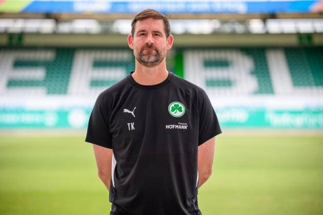 10 07 2025 SpVgg Greuther Fürth Kleeblatt Spielvereinigung 2 BL Soccer Bundesliga Season 2025 2026 Photo appointment Portrait appointment Presentation Press appointment Single photo Single photo Portrait Portrait Headshot Thomas Kleine Coach SpVgg Greuther Fürth