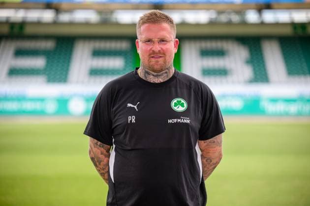 10 07 2025 SpVgg Greuther Fürth Kleeblatt Spielvereinigung 2 BL Soccer Bundesliga Season 2025 2026 Photo appointment Portrait appointment Presentation Press appointment Single photo Single photo Portrait Portrait Headshot Patrick Rutte Physio SpVgg Greuther Fürth