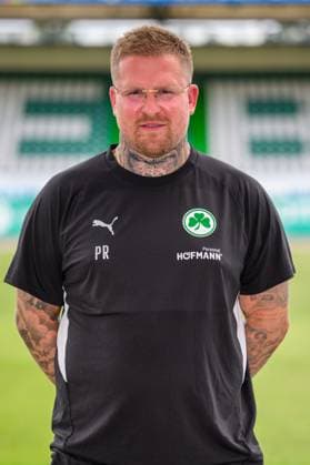 10 07 2025 SpVgg Greuther Fürth Kleeblatt Spielvereinigung 2 BL Soccer Bundesliga Season 2025 2026 Photo appointment Portrait appointment Presentation Press appointment Single photo Single photo Portrait Portrait Headshot Patrick Rutte Physio SpVgg Greuther Fürth