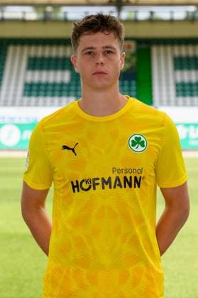 10 07 2025 SpVgg Greuther Fürth Kleeblatt Spielvereinigung 2 BL Soccer Bundesliga Season 2025 2026 Photo appointment Portrait appointment Presentation Press appointment Single photo Single photo Portrait Portrait Headshot Sebastian Jung 31, SpVgg Greuther Fürth