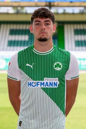 10 07 2025 SpVgg Greuther Fürth Kleeblatt Spielvereinigung 2 BL Soccer Bundesliga Season 2025 2026 Photo appointment Portrait appointment Presentation Press appointment Single photo Single photo Portrait Portrait Headshot Reno Münz Muenz 5, SpVgg Greuther Fürth