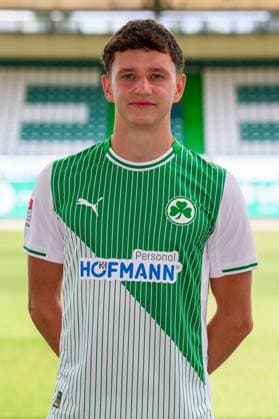10 07 2025 SpVgg Greuther Fürth Kleeblatt Spielvereinigung 2 BL Soccer Bundesliga season 2025 2026 photo appointment portrait appointment presentation press appointment single photo single photo portrait portrait headshot Jakob Engel 35,SpVgg Greuther Fürth