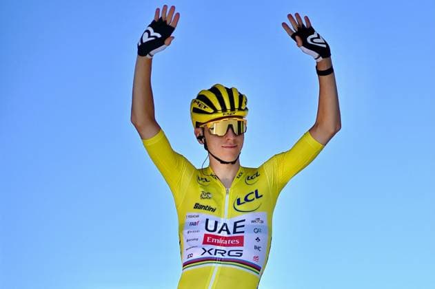 112th Tour de France 2025 - Stage 6 BAYEUX, FRANCE - JULY 10 Tadej Pogacar of Slovenia and UAE Team Emirates - XRG - Yellow leader jersey prior to the 112th Tour de France, Stage 6 a 201.5km stage from Bayeux to Vire Normandie UCIWT on July 10, 2025 in Bayeux, France. Photo by Franck Castel ABACAPRESS.COM Vire France  Copyright: xCastelxFranck ABACAx