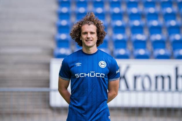 Mael Corboz DSC Arminia Bielefeld 2 BL, portrait date 2025 2026