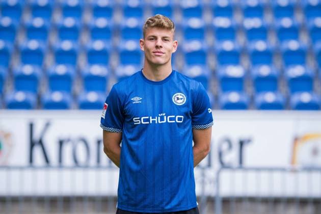 Julian Kania DSC Arminia Bielefeld 2 BL, portrait date 2025 2026