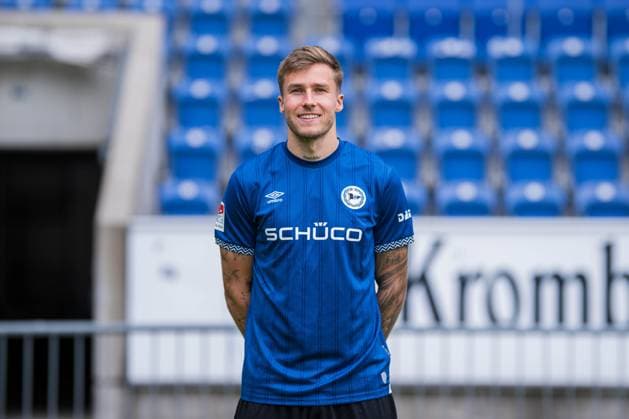 Joel Grodowski DSC Arminia Bielefeld 2 BL, portrait date 2025 2026