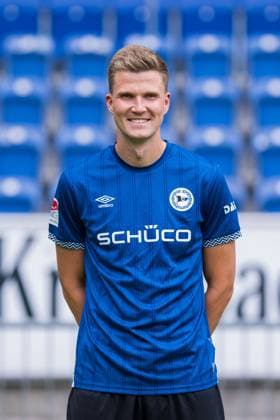 Lukas Kunze DSC Arminia Bielefeld 2 BL, portrait date 2025 2026