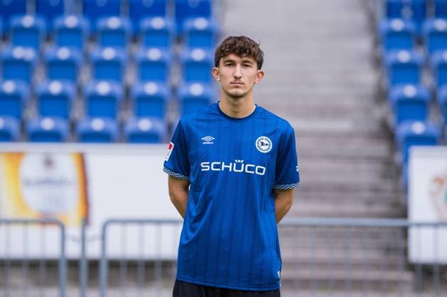 Florian Micheler DSC Arminia Bielefeld 2 BL, portrait date 2025 2026