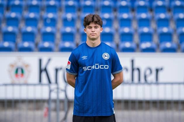 Daniel Richter DSC Arminia Bielefeld 2 BL, portrait date 2025 2026