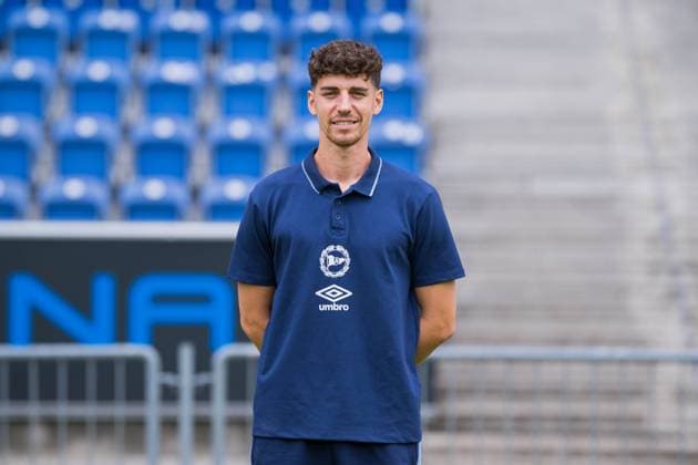 Luis Allmeroth DSC Arminia Bielefeld 2 BL, portrait date 2025 2026