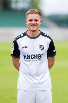 Manuel Reutter SV Rödinghausen Regionalliga West, Porträttermin 2025 2026 Rödinghausen North Rhine-Westphalia Germany Häcker Wiehenstadion