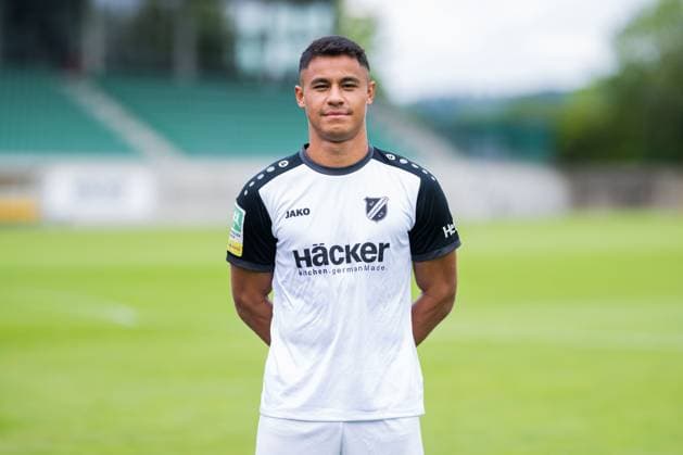 Allan Firmino Dantas SV Rödinghausen Regionalliga West, Porträttermin 2025 2026 Rödinghausen North Rhine-Westphalia Germany Häcker Wiehenstadion