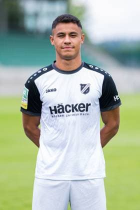 Allan Firmino Dantas SV Rödinghausen Regionalliga West, Porträttermin 2025 2026 Rödinghausen North Rhine-Westphalia Germany Häcker Wiehenstadion