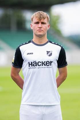Mattis Rohlfing SV Rödinghausen Regionalliga West, Porträttermin 2025 2026 Rödinghausen North Rhine-Westphalia Germany Häcker Wiehenstadion