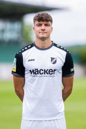 Maximilian Hippe SV Rödinghausen Regionalliga West, Porträttermin 2025 2026 Rödinghausen North Rhine-Westphalia Germany Häcker Wiehenstadion
