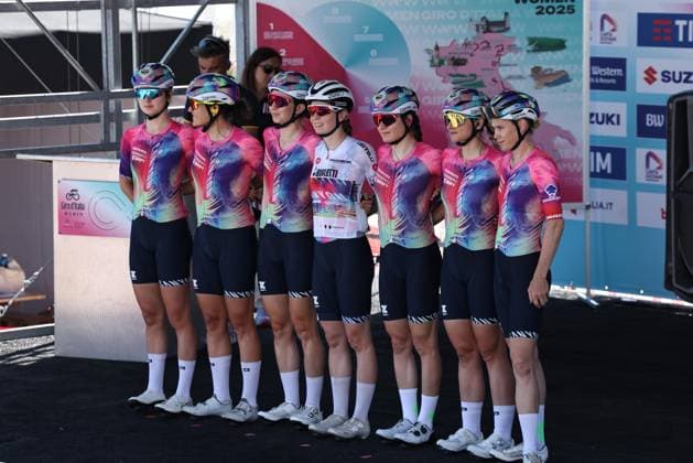 Antonia Niedermaier (Canyon SRAM zondacrypto) during the 6th stage of the Giro d’Italia Women, from Bellaria-Igea Marina to Terre Roveresche, Italy Friday, July 11, 2025. - cycling .  Copyright: xAlessandroxGarofalo LaPressex