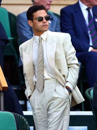 Rami Malek in the Royal Box on Centre Court Wimbledon Tennis Championships, Day 12, The All England Lawn Tennis and Croquet Club, London, UK - 11 Jul 2025London The All England Lawn Tennis and United Kingdom  Copyright: xJamesxMarsh Shutterstockx 15392288e