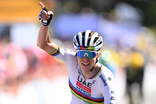 Cycling, Tour de France, Tadej Pogacar wins the 7th stage