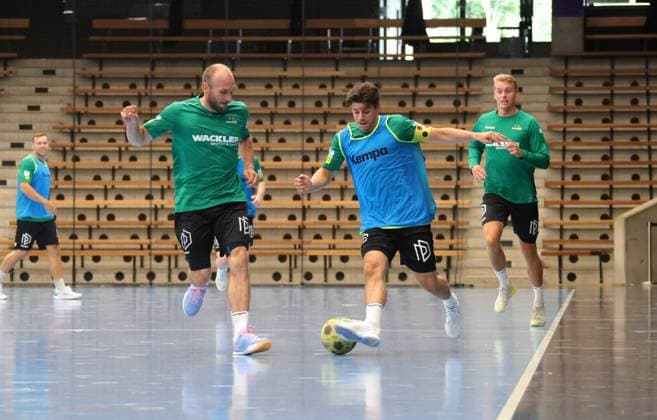 Handball, HBL, Frisch Auf Göppingen, Start of training
