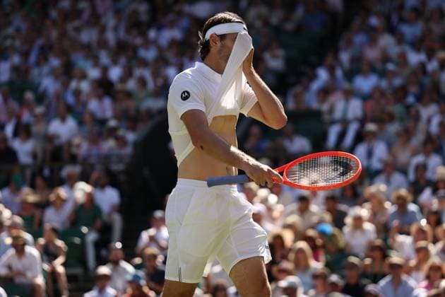 Taylor Fritz during his Semi-Final match Wimbledon Tennis Championships, Day 12, The All England Lawn Tennis and Croquet Club, London, UK - 11 Jul 2025London The All England Lawn Tennis and United Kingdom  Copyright: xEllaxLing Shutterstockx 15392289y