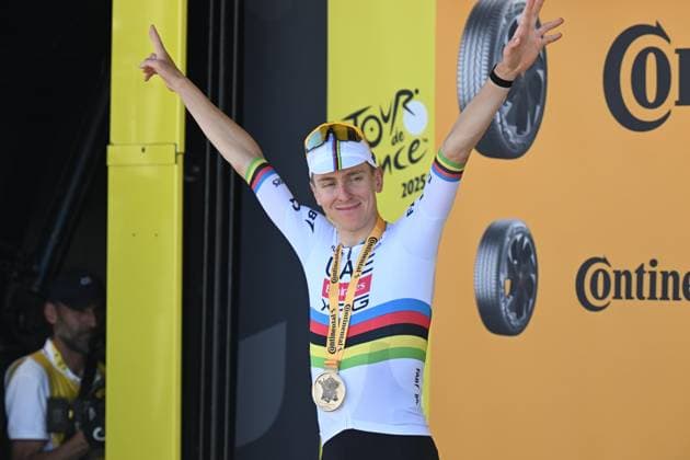11-07-2025 Tour De France; Tappa 07 Saint-malo - Mur De Bretagne; 2025, Uae Team Emirates - Xrg; Pogacar, Tadej; Mur De Bretagne; 