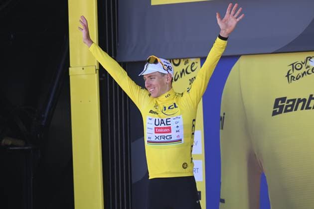 11-07-2025 Tour De France; Tappa 07 Saint-malo - Mur De Bretagne; 2025, Uae Team Emirates - Xrg; Pogacar, Tadej; Mur De Bretagne; 