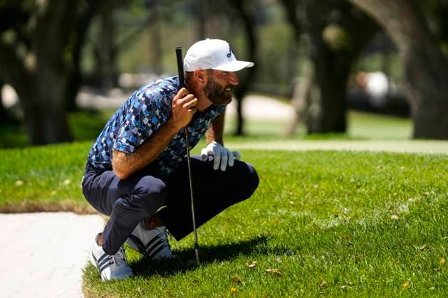 July 11, 2025, Cadiz, Cadiz, SPAIN: Dustin Johnson of Aces team looks on during day one of the LIV Golf Andalucia at Golf Club Royal of Valderrama on July 11, 2025 in Cadiz, Spain. Cadiz SPAIN - ZUMAa181 20250711_zaa_a181_029 Copyright: xJoaquinxCorcherox