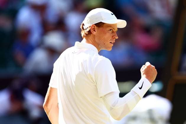 Jannik Sinner during his semi final match Wimbledon Tennis Championships, Day 12, The All England Lawn Tennis and Croquet Club, London, UK - 11 Jul 2025London The All England Lawn Tennis and United Kingdom  Copyright: xJamesxMarsh Shutterstockx 15392288eq