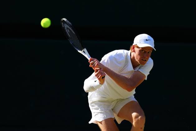 Tennis, Wimbledon, semi-final, Jannik Sinner - Novak Djokovic