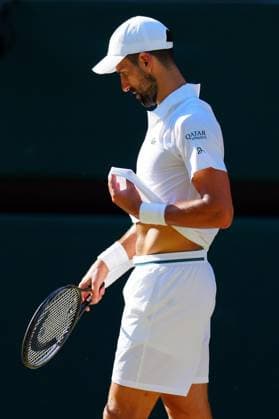 Novak Djokovic during his semi final match Wimbledon Tennis Championships, Day 12, The All England Lawn Tennis and Croquet Club, London, UK - 11 Jul 2025London The All England Lawn Tennis and United Kingdom  Copyright: xJavierxGarcia Shutterstockx 15392287bq