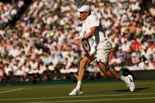Jannik Sinner during his Semi-Final match Wimbledon Tennis Championships, Day 12, The All England Lawn Tennis and Croquet Club, London, UK - 11 Jul 2025London The All England Lawn Tennis and United Kingdom  Copyright: xEllaxLing Shutterstockx 15392289ci
