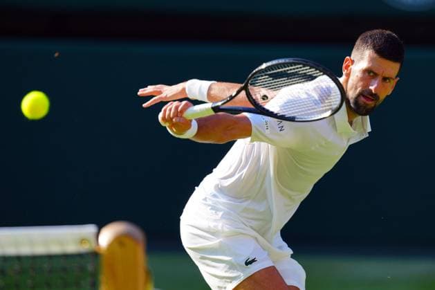 Novak Djokovic during his semi final match Wimbledon Tennis Championships, Day 12, The All England Lawn Tennis and Croquet Club, London, UK - 11 Jul 2025London The All England Lawn Tennis and United Kingdom  Copyright: xJavierxGarcia Shutterstockx 15392287ch