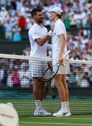 Novak Djokovic loses his Semi-Final match to Jannik Sinner Wimbledon Tennis Championships, Day 12, The All England Lawn Tennis and Croquet Club, London, UK - 11 Jul 2025London The All England Lawn Tennis and United Kingdom  Copyright: xEllaxLing Shutterstockx 15392289fu