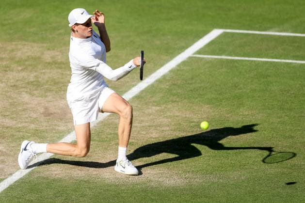 Wimbledon 2025 Jannik Sinner during Wimbledon 2025 tennis tournament in London England on 11 July 2025. London England  Copyright: xFotoxOlimpikx originalFilename:jastrzebowski-wimbledo250711_np22j.jpg