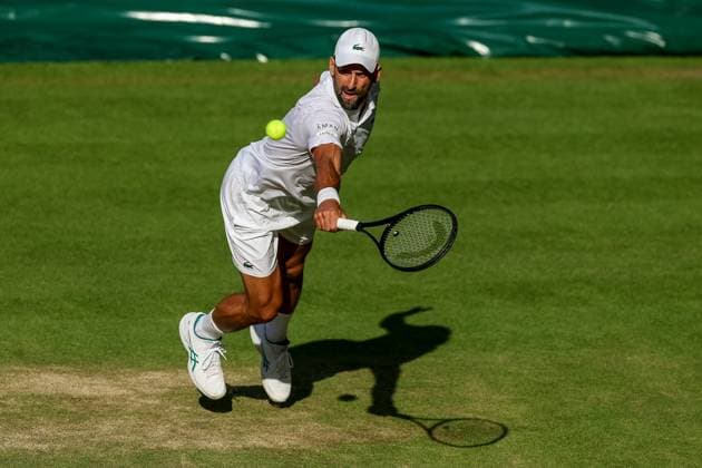 Wimbledon 2025 Novak Djokovic during Wimbledon 2025 tennis tournament in London England on 11 July 2025. London England  Copyright: xFotoxOlimpikx originalFilename:jastrzebowski-wimbledo250711_npsNy.jpg