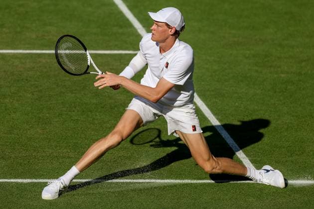 Wimbledon 2025 Jannik Sinner during Wimbledon 2025 tennis tournament in London England on 11 July 2025. London England  Copyright: xFotoxOlimpikx originalFilename:jastrzebowski-wimbledo250711_npur6.jpg