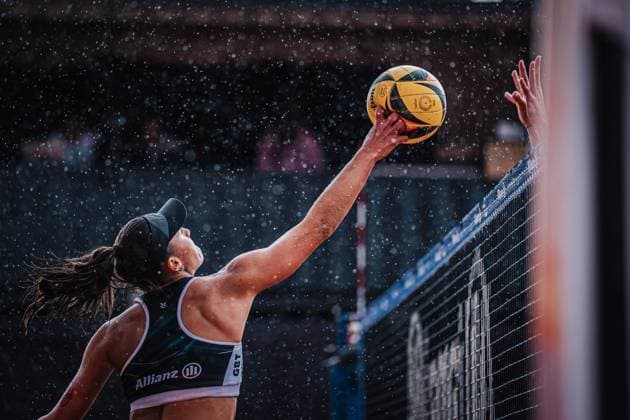 Beach volleyball, German Beach Tour in Munich