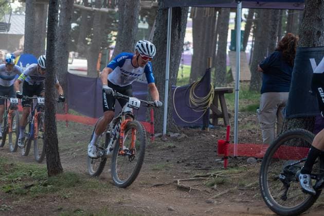 UCI Mountain Bike World Cup 2025 Cyclists compete in the CROSS-COUNTRY SHORT TRACK Men Elite during the UCI Mountain Bike World Cup Andorra 2025 in Pal Arinsal, Andorra, on July 11, 2025. Pal Andorra  Copyright: xMartinxSilvaxCosentinox originalFilename:silvacosentino-cyclists250711_npLBA.jpg