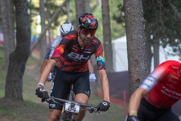 UCI Mountain Bike World Cup 2025 David Valero Serrano from Spain, representing the BH Coloma Team, competes in the CROSS-COUNTRY SHORT TRACK Men Elite during the UCI Mountain Bike World Cup in Andorra, on July 11, 2025. Pal Andorra  Copyright: xMartinxSilvaxCosentinox originalFilename:silvacosentino-davidval250711_npxUg.jpg