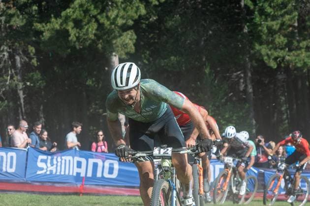 UCI Mountain Bike World Cup 2025 Luca Schwarzbauer from Germany, representing the team Canyon CLLCTV XCO, competes in the CROSS-COUNTRY SHORT TRACK Men Elite during the UCI Mountain Bike World Cup Andorra 2025 in Pal Arinsal, Andorra, on July 11, 2025. Pal Andorra  Copyright: xMartinxSilvaxCosentinox originalFilename:silvacosentino-lucaschw250711_np3fk.jpg