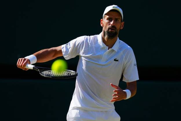 Novak Djokovic Wimbledon Tennis Championships, Day 12, The All England Lawn Tennis and Croquet Club, London, UK - 11 Jul 2025London The All England Lawn Tennis and United Kingdom  Copyright: xJavierxGarcia Shutterstockx 15392287en