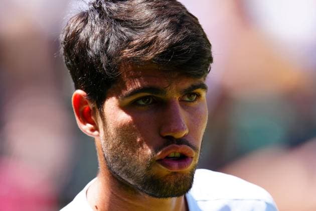 Carlos Alcaraz Wimbledon Tennis Championships, Day 12, The All England Lawn Tennis and Croquet Club, London, UK - 11 Jul 2025London The All England Lawn Tennis and United Kingdom  Copyright: xJavierxGarcia Shutterstockx 15392287fi