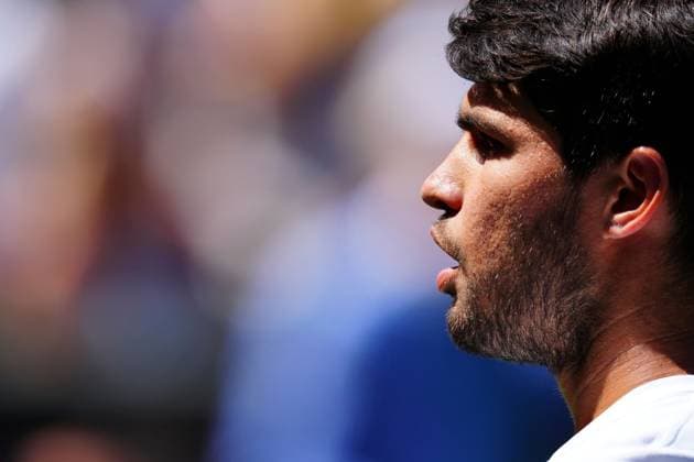 Carlos Alcaraz Wimbledon Tennis Championships, Day 12, The All England Lawn Tennis and Croquet Club, London, UK - 11 Jul 2025London The All England Lawn Tennis and United Kingdom  Copyright: xJavierxGarcia Shutterstockx 15392287ft