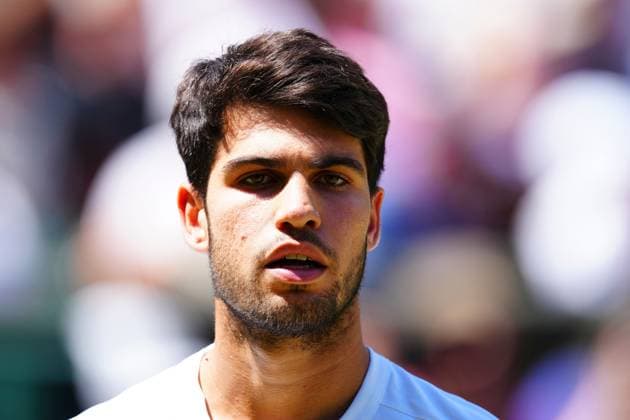 Carlos Alcaraz Wimbledon Tennis Championships, Day 12, The All England Lawn Tennis and Croquet Club, London, UK - 11 Jul 2025London The All England Lawn Tennis and United Kingdom  Copyright: xJavierxGarcia Shutterstockx 15392287fz