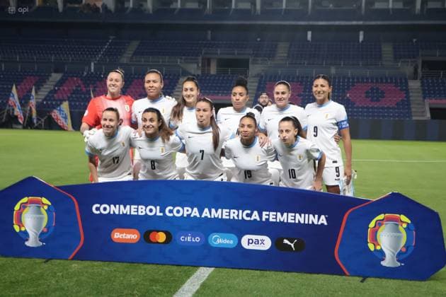 COPA AMERICA FEMENINA July 11, 2025 Meeting between Ecuador VS Uruguay for the Copa America Femenina at the Banco Guayaquil stadium QUITO PICHINCHA ECUADOR Copyright: xHENRYxLAPOx